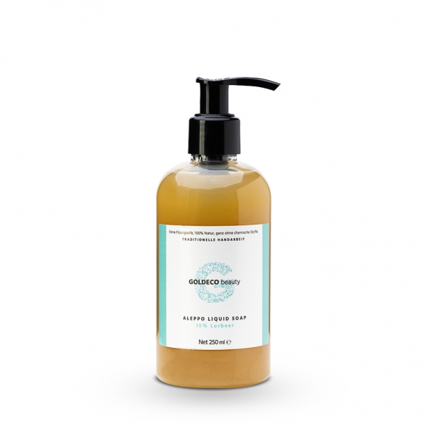 Aleppo soap liquid 15% Lorbeer